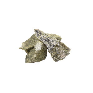 Уральский камень Змеевик (серпентинит) салатовый ландшафтный